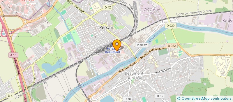 localisation de l'entreprise T T ELECTRIC à PERSAN