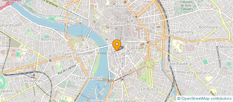 localisation de l'entreprise T&T IMMO à TOULOUSE