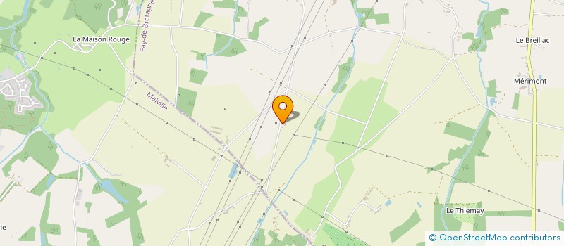 localisation de l'entreprise T.T.M. à FAY-DE-BRETAGNE