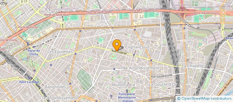 localisation de l'entreprise T T P M à PARIS