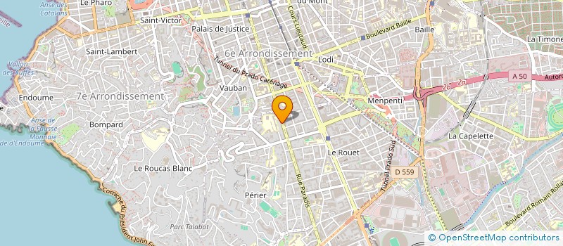 localisation de l'entreprise T.T.P PAYSAGISME à MARSEILLE