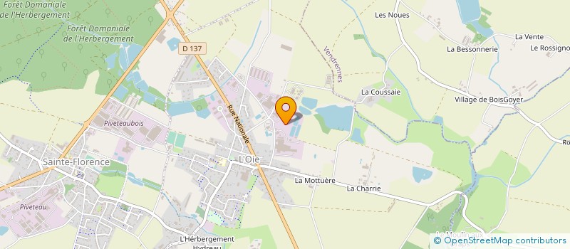 localisation de l'entreprise T.T.S à ESSARTS-EN-BOCAGE