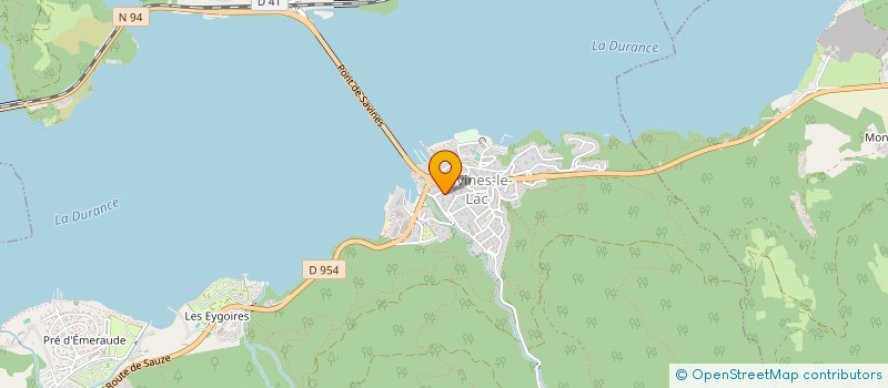 localisation de l'entreprise T.T. TRANSACTIONS  SAVINES-LE-LAC