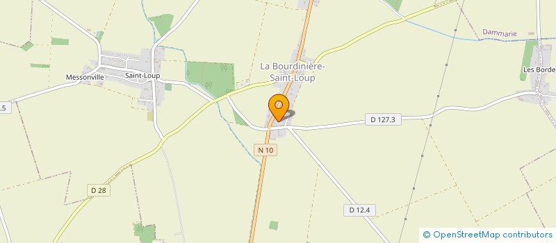 localisation de l'entreprise T.U.T. DU BOIS-GUESLIN à LA BOURDINIERE-SAINT-LOUP