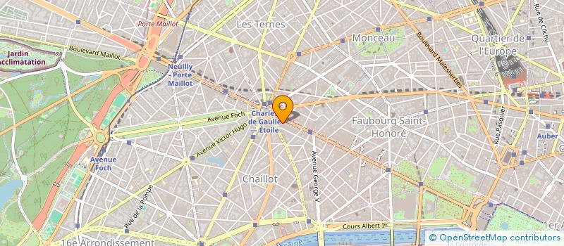 localisation de l'entreprise T V 6 à PARIS