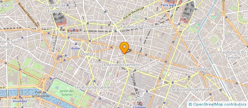 localisation de l'entreprise T V LIGHT à PARIS