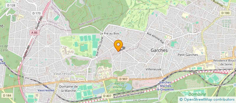 localisation de l'entreprise T.W.O  VAUCRESSON