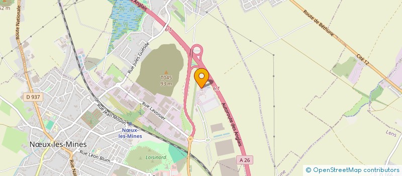 localisation de l'entreprise T.W.V FORMATION  LABOURSE