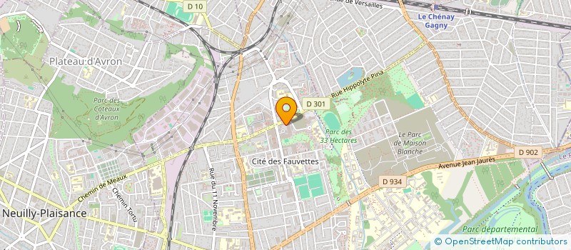 localisation de l'entreprise T Y N DISTRIBUTION  NEUILLY-SUR-MARNE