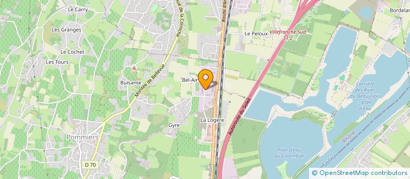 localisation de l'entreprise T.Z CARS  POMMIERS