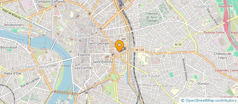 localisation de l'entreprise T1C  TOULOUSE