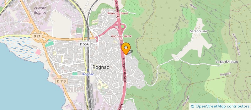 localisation de l'entreprise T2 430 CHEMIN DES TAMARIS KALAFATIAN HEINRICH  ROGNAC