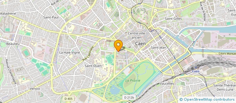 localisation de l'entreprise T2 à CAEN