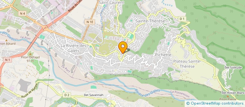 localisation de l'entreprise T2&G à LA POSSESSION
