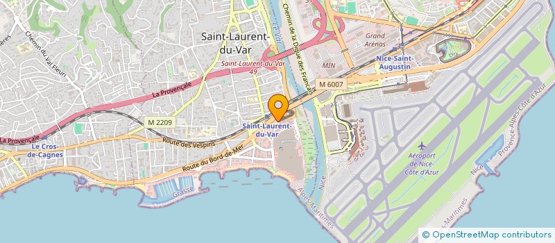 localisation de l'entreprise T230 à SAINT-LAURENT-DU-VAR