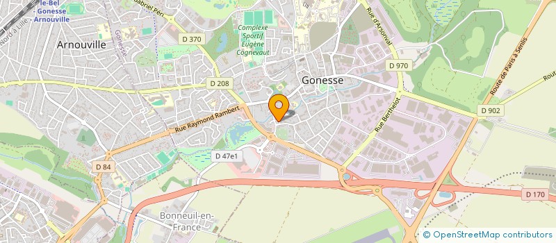 localisation de l'entreprise T24 à GONESSE