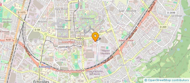 localisation de l'entreprise T240  GRENOBLE