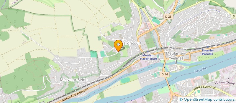 localisation de l'entreprise T2A  BAGNEUX