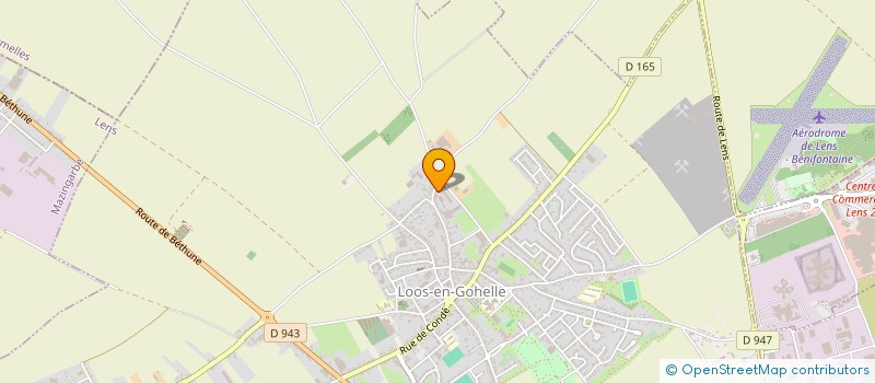 localisation de l'entreprise T2A à LOOS-EN-GOHELLE