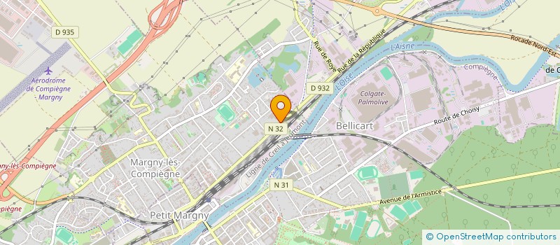 localisation de l'entreprise T2A  BIENVILLE