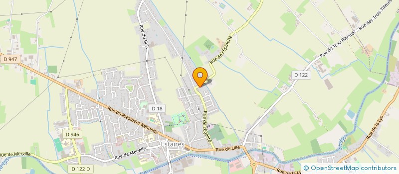 localisation de l'entreprise T2A AUTOMATION  ESTAIRES