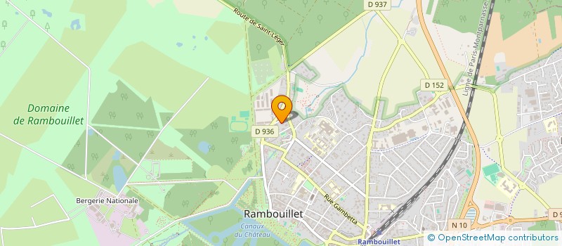 localisation de l'entreprise T2A DRIVE  RAMBOUILLET