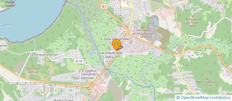 localisation de l'entreprise T2A IMMO  CAYENNE