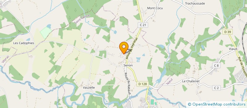 localisation de l'entreprise T2A MENUISERIE  SAINT-GENCE