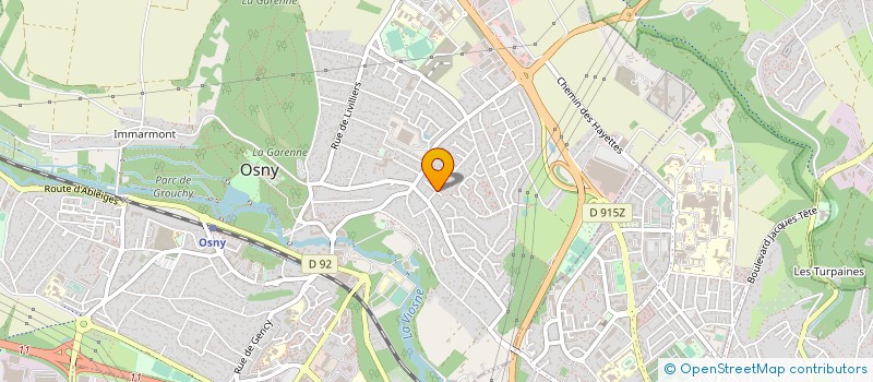 localisation de l'entreprise T2A TECHNOLOGIES à OSNY