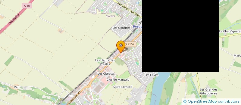 localisation de l'entreprise T2C CONCEPT à BEAUGENCY