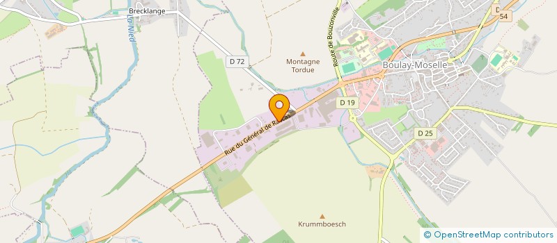 localisation de l'entreprise T2C POMPAGE  BOULAY-MOSELLE