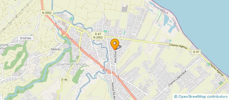 localisation de l'entreprise T2C TRAVAUX CHARPENTE COUVERTURE  SAINT-ANDRE