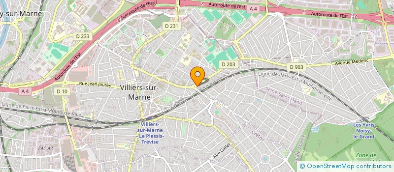 localisation de l'entreprise T2D  VILLIERS-SUR-MARNE