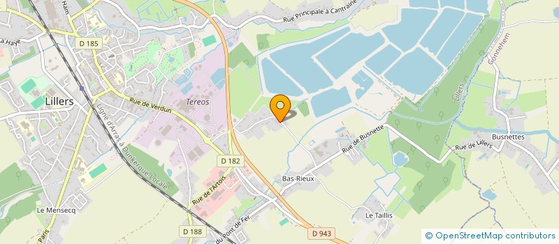 localisation de l'entreprise T2F 2  LILLERS