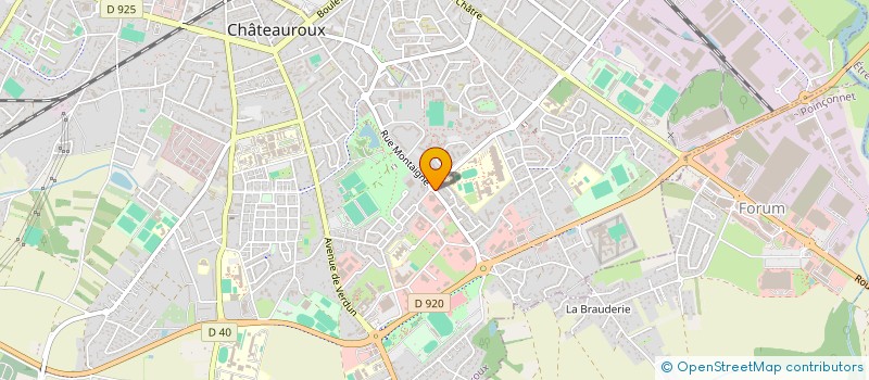 localisation de l'entreprise T2J à CHATEAUROUX