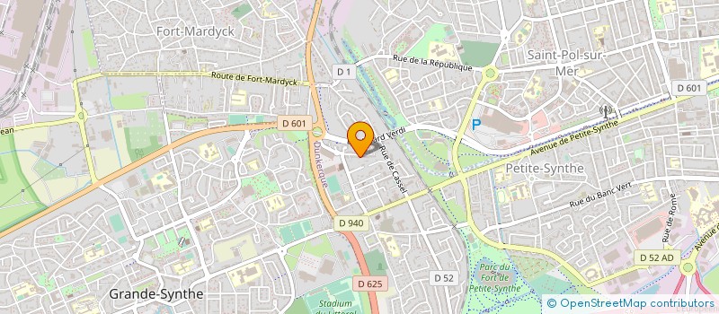 localisation de l'entreprise T2L à DUNKERQUE
