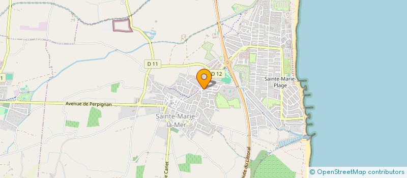 localisation de l'entreprise T2L EURL à SAINTE-MARIE-LA-MER