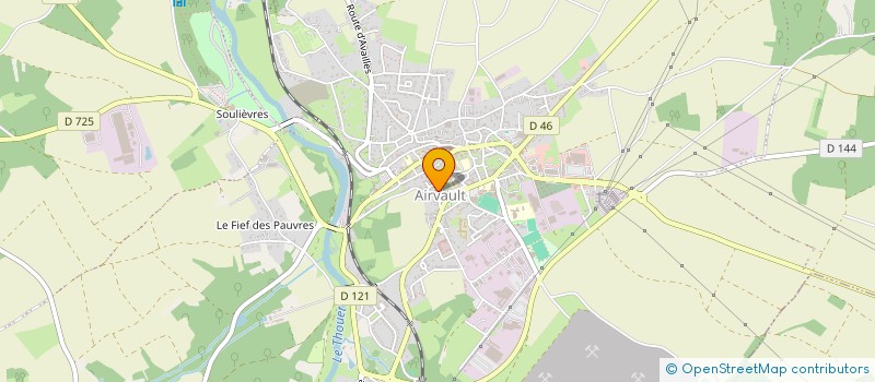 localisation de l'entreprise T2LA  AIRVAULT