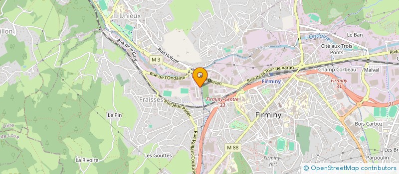 localisation de l'entreprise T2LMO à FRAISSES