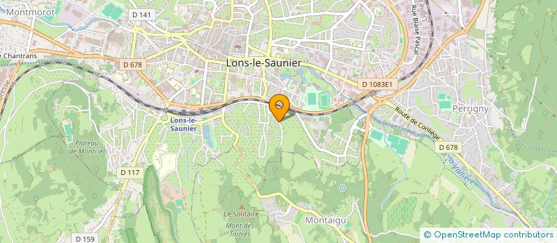 localisation de l'entreprise T2M  LAVIGNY