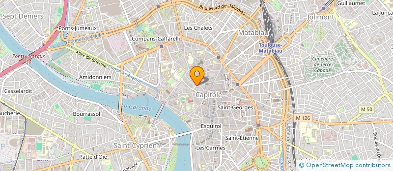 localisation de l'entreprise T2M à TOULOUSE