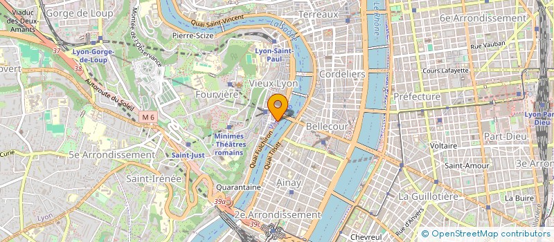localisation de l'entreprise T2M à LYON