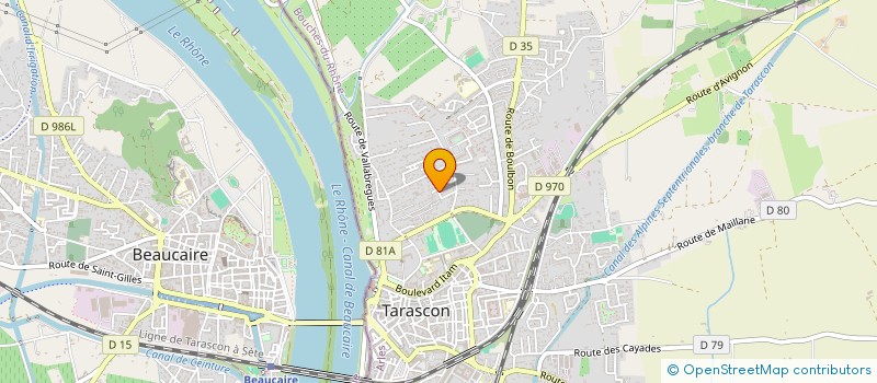 localisation de l'entreprise T2M GROUP  TARASCON