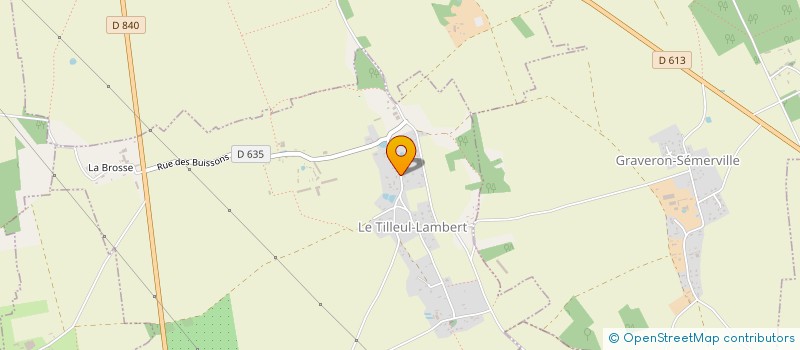 localisation de l'entreprise T2M INVEST  LE TILLEUL-LAMBERT