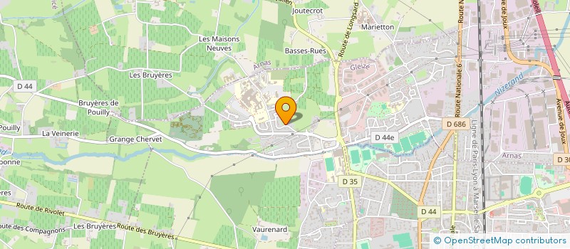 localisation de l'entreprise T2MG IMMO  GLEIZE