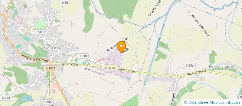 localisation de l'entreprise T2MS  CREMIEU