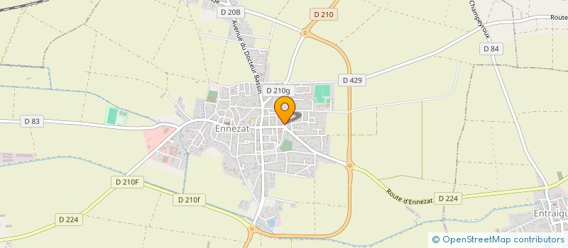 localisation de l'entreprise T2MT FRATISSIER VAZEILLE  ENNEZAT