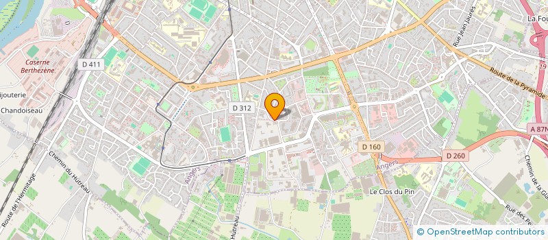localisation de l'entreprise T2N LEDUC à ANGERS