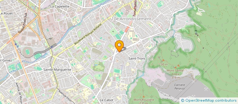 localisation de l'entreprise T2R à MARSEILLE