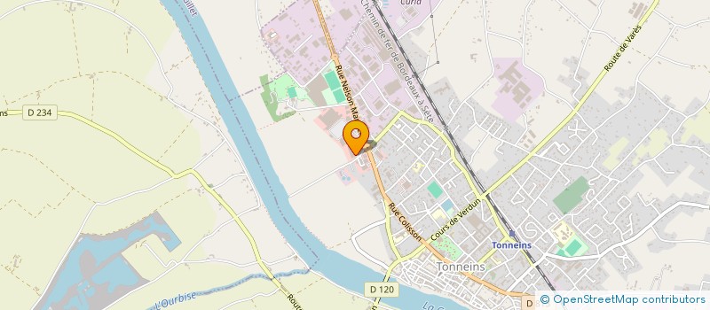 localisation de l'entreprise T2R HOLDING  FALS